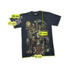 Tribal 100% Cotton Gothic Grim Reaper Biker Graphic Shirt