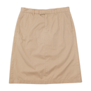 Diesel Beige Logo Embroidered Midi Skirt