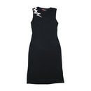 Miss Sixty Y2K Zigzag Cutout Midi Dress