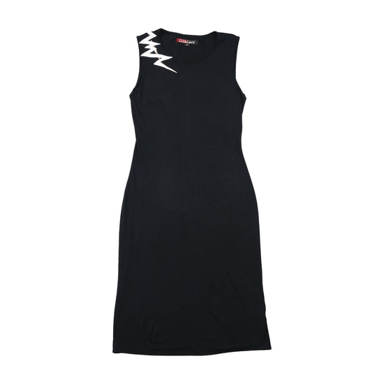 Miss Sixty Y2K Zigzag Cutout Midi Dress