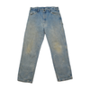 Dickies Vintage Light Wash Cotton Distressed Carpenter Jeans