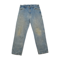 Dickies Vintage Light Wash Cotton Distressed Carpenter Jeans