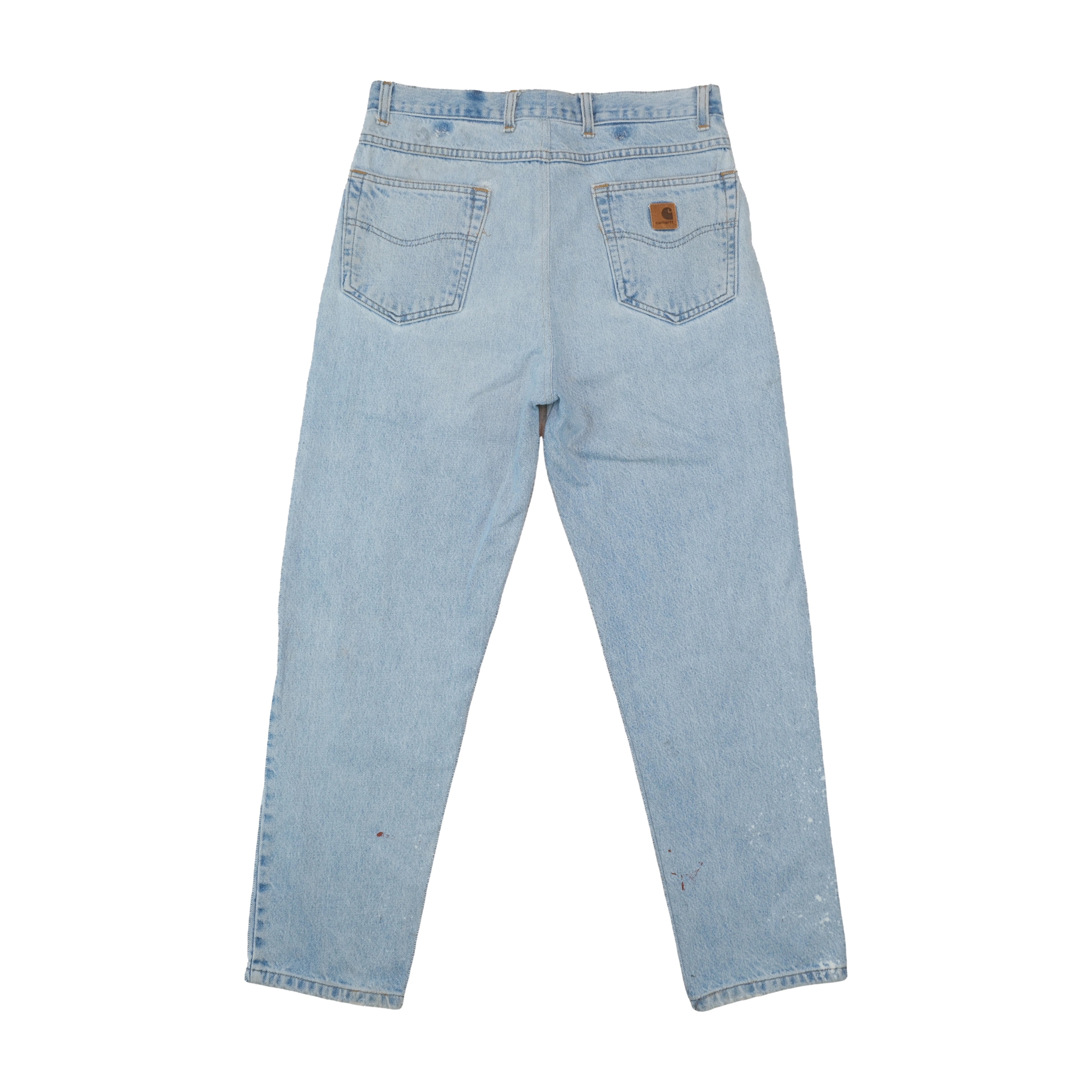 Carhartt Stonewashed Paint Splatter Straight Jeans