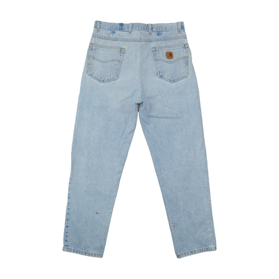 Carhartt Stonewashed Paint Splatter Straight Jeans