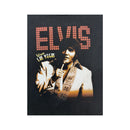 T-shirt Delta Magnum Weight Elvis Viva Las Vegas com estampado gráfico