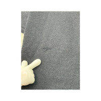 FABRICADO Na PRC Navy Full Zip Mock Neck Sweater with Elbow Patches