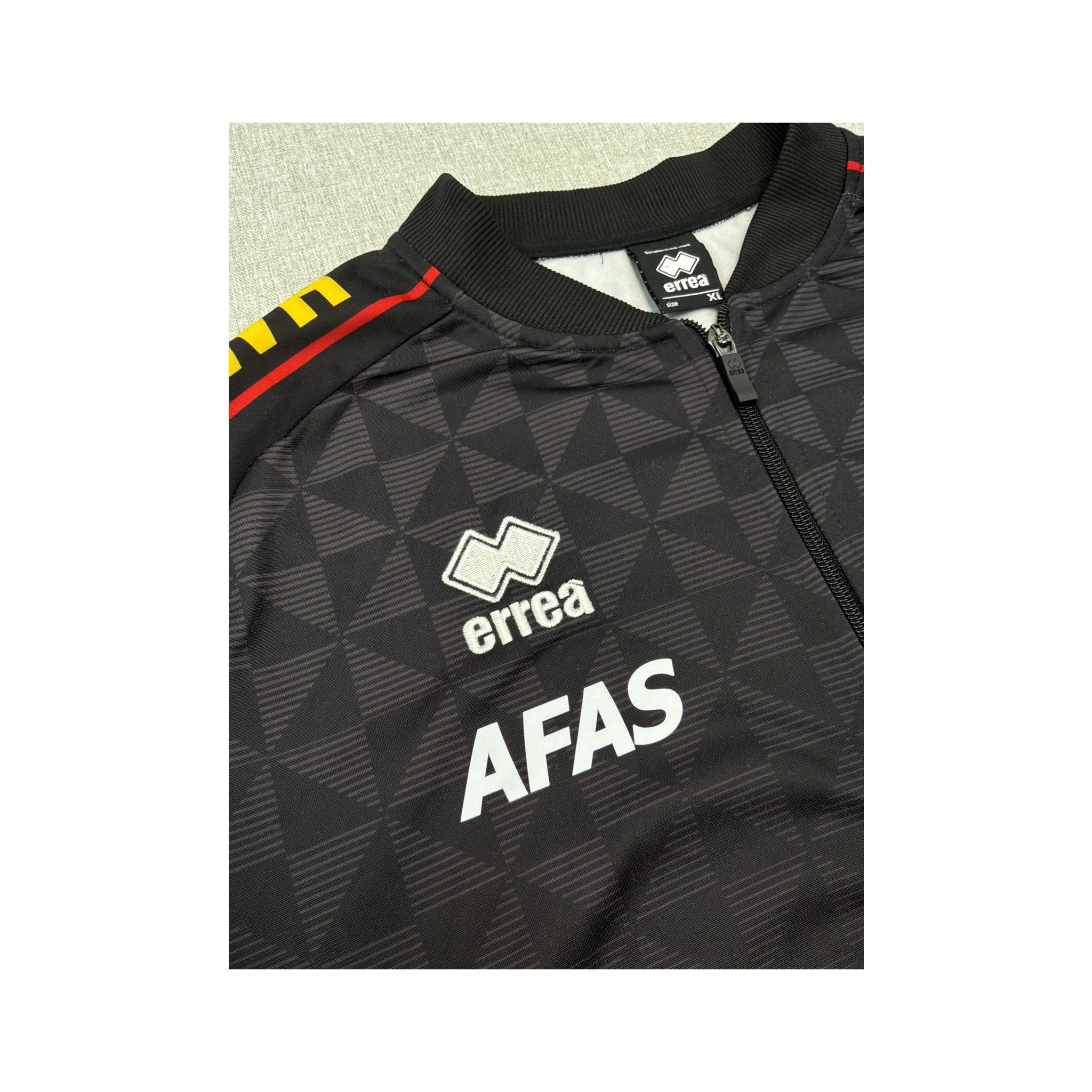 Erreà MH Lining Black AFAS Zip Track Jacket