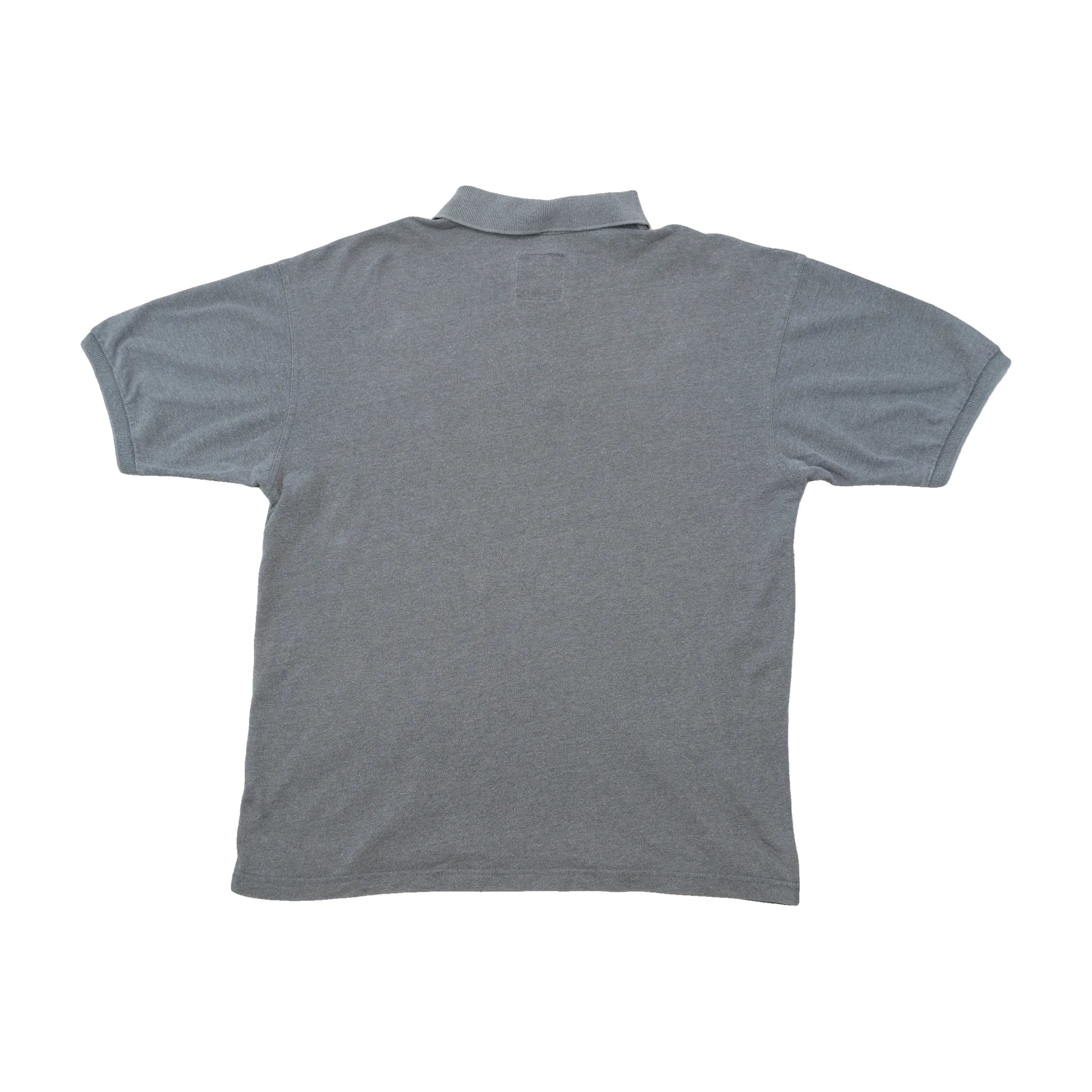 Think Pink Heather Gray Short Sleeve Polo Shirt