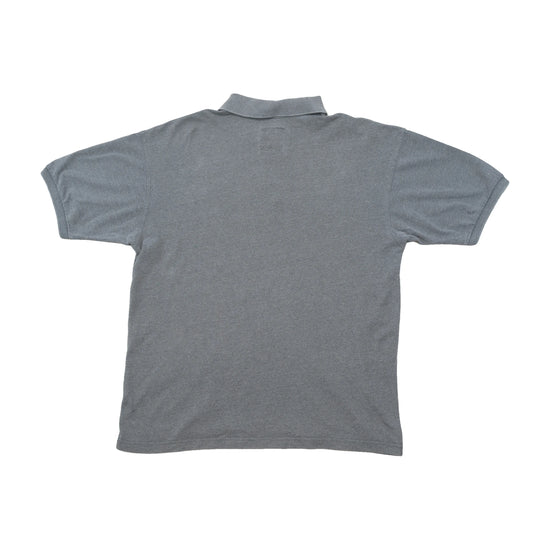 Think Pink Heather Gray Short Sleeve Polo Shirt