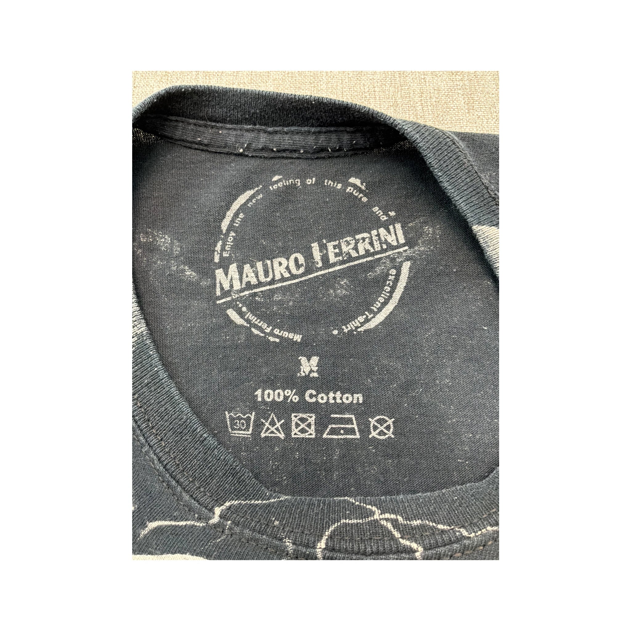 Mauro Ferrini Studded Lightning Graphic T-shirt
