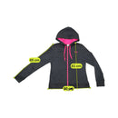 Fila Sport Black Pink Full Zip Hoodie
