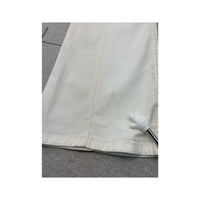 White Flared Sailor Pants