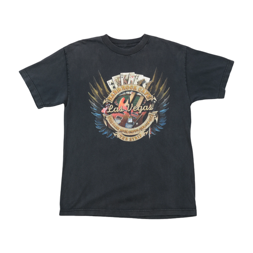 T-shirt Hard Rock Cafe Las Vegas Casino em algodão com estampado gráfico
