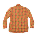 Sommermann Orange &amp; Yellow Plaid Button-Up Shirt