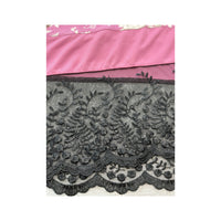 H VIVEH MARIA Floral Patchwork Lace Hem Dress