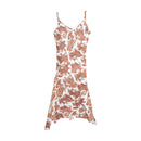 Acciaio Paisley Print Slip Midi Dress