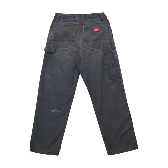 Dickies Distressed Faded Black Carpenter Work Pants