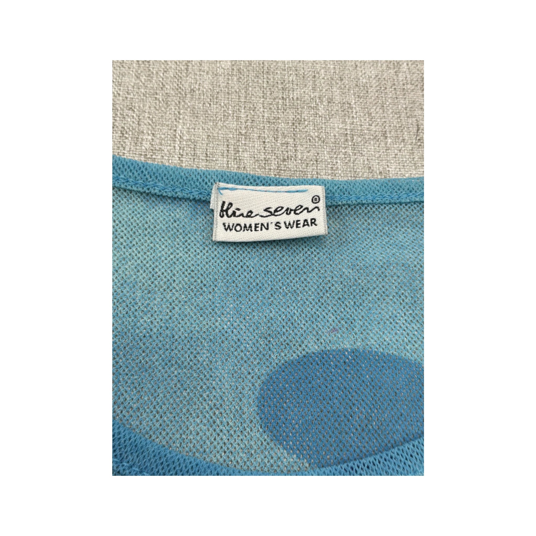 Blue Seven Sheer Polka Dot Mesh T-shirt (Repriced)
