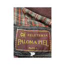 Casaco Bomber Paloma Piel em pele Bicolor