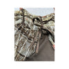 KluXG Asymmetrical Mesh Overlay Tank Top