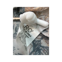 RO Floral Tattoo Print Mesh Blouse (Repriced)