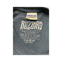 T-shirt Blizzard Diablo III em algodão com estampado gráfico