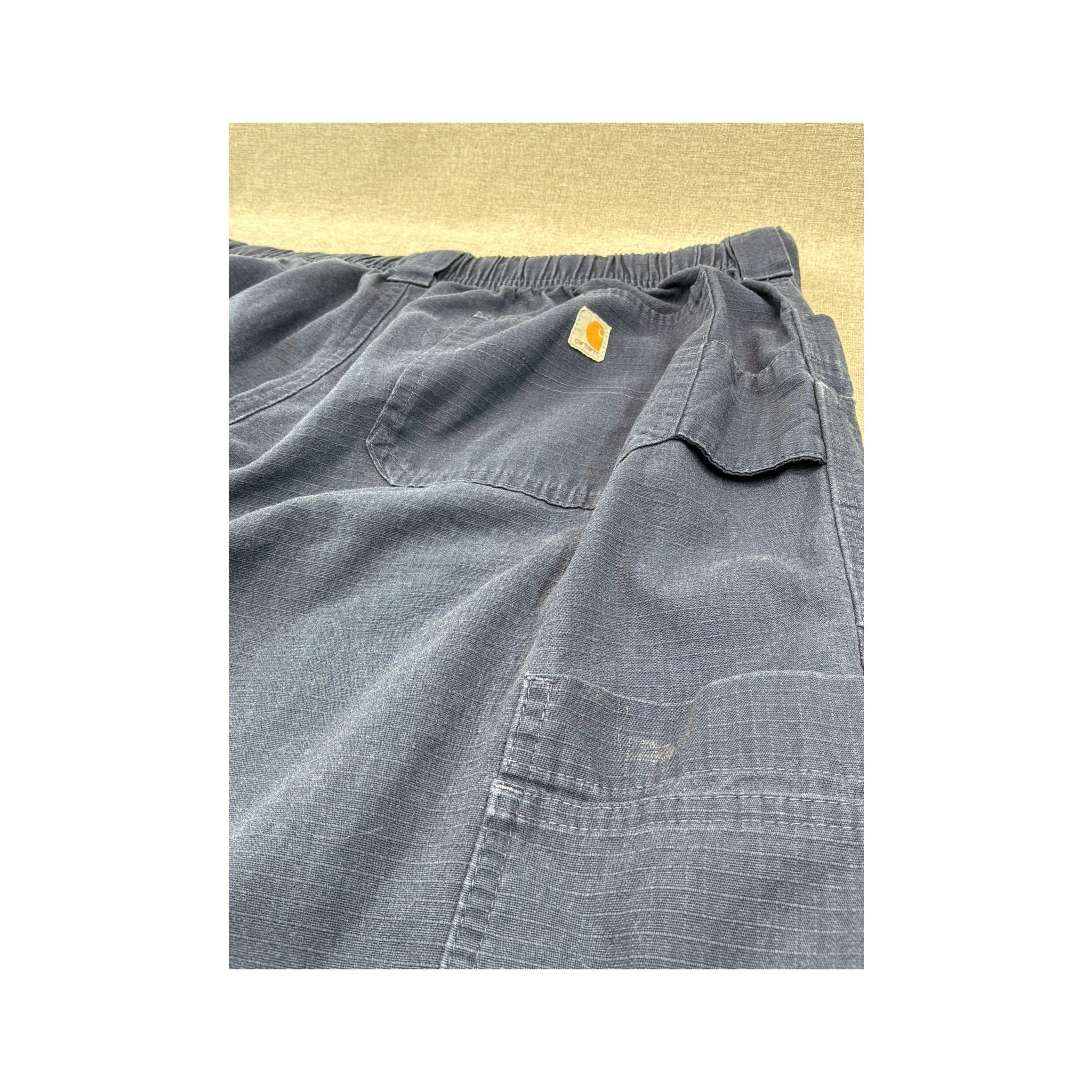 Carhartt Vintage Navy Ripstop Utility Cargo Pants
