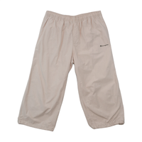 Champion Vintage Beige Athletic Nylon Capris