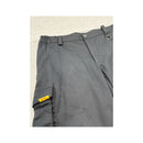 DHL Black Utility Cargo Shorts