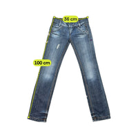 Miss Sixty Low Rise Distressed Denim Jeans