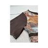Y2K Sheer Floral Paisley Tie Front Mesh Blouse (Repriced)