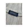 Stefanel Rib Knit Zip-Up Mock Neck Sweater Vest