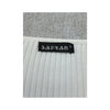 Safran Ribbed V-Neck Zip Front Sweater