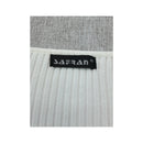 Safran Ribbed V-Neck Zip Front Sweater