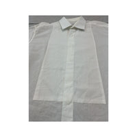 Camisa de Vestir Pal Zileri Transparente com Peito Plissado