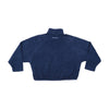 Nike Vintage Navy Sherpa Zip-Up Fleece