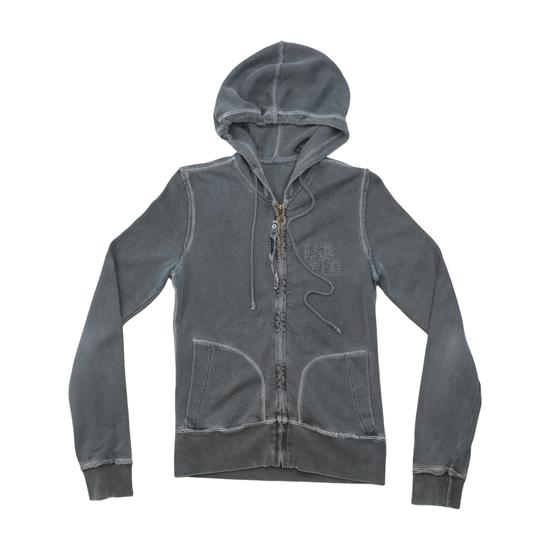 Polar com capuz Levi's cinzento Lavado com Fecho