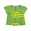 Fiorichiari Lime Green Fitted Cap Sleeve T-shirt (Repriced)