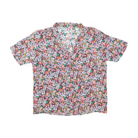 Vintage Floral Button-Up Shirt