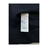 Tommy Hilfiger Navy V-Neck Cotton Sweater (Size M)