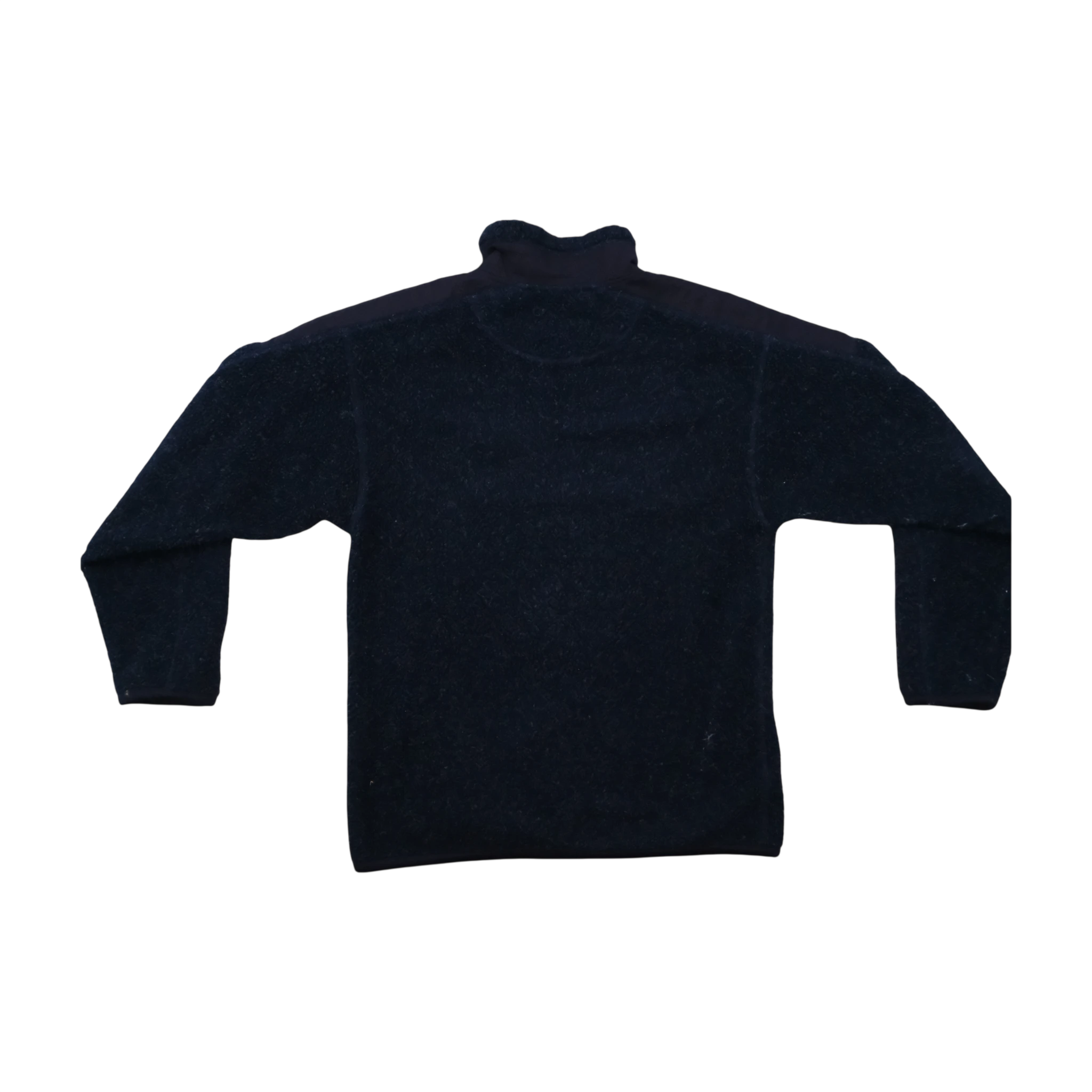 Russell Athletic Vintage Navy Full Zip Sherpa Fleece Jacket