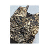 Blasting Animal Print Ruched Mesh Tank Top