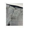 Armani Jeans Comfort Fit Gray Denim Jeans with HOG Eagle Back Patch