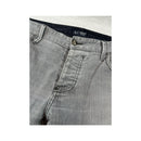 Armani Jeans Comfort Fit Gray Denim Jeans with HOG Eagle Back Patch