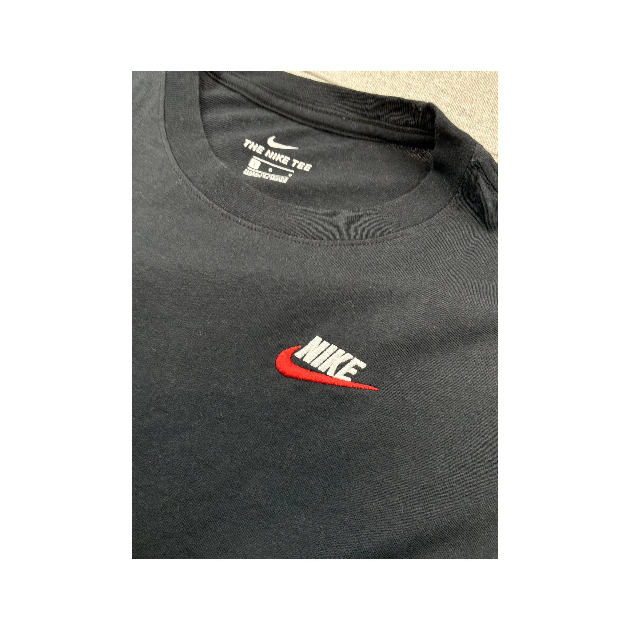 Nike Embroidered Chest Logo Crewneck Shirt