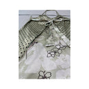 Vintage Polka Dot Floral Satin Slip Dress (Falta Editos)