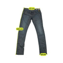 Calças de ganga Skinny G-STAR RAW em ganga Elástica Cinzento-escura com Bolso de Fecho