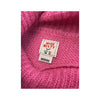 Miss Sixty Fuzzy Pink Mohair Turtleneck Sleeveless Sweater