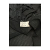 Black Mesh Grungy Collared Blouse