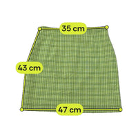 Street One Green Plaid Mini Skirt